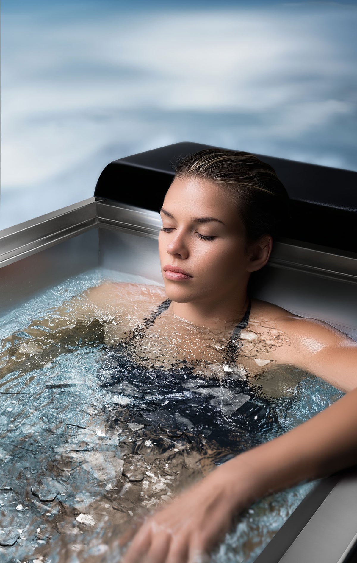 True 0°C Cold Plunge Ice Bath