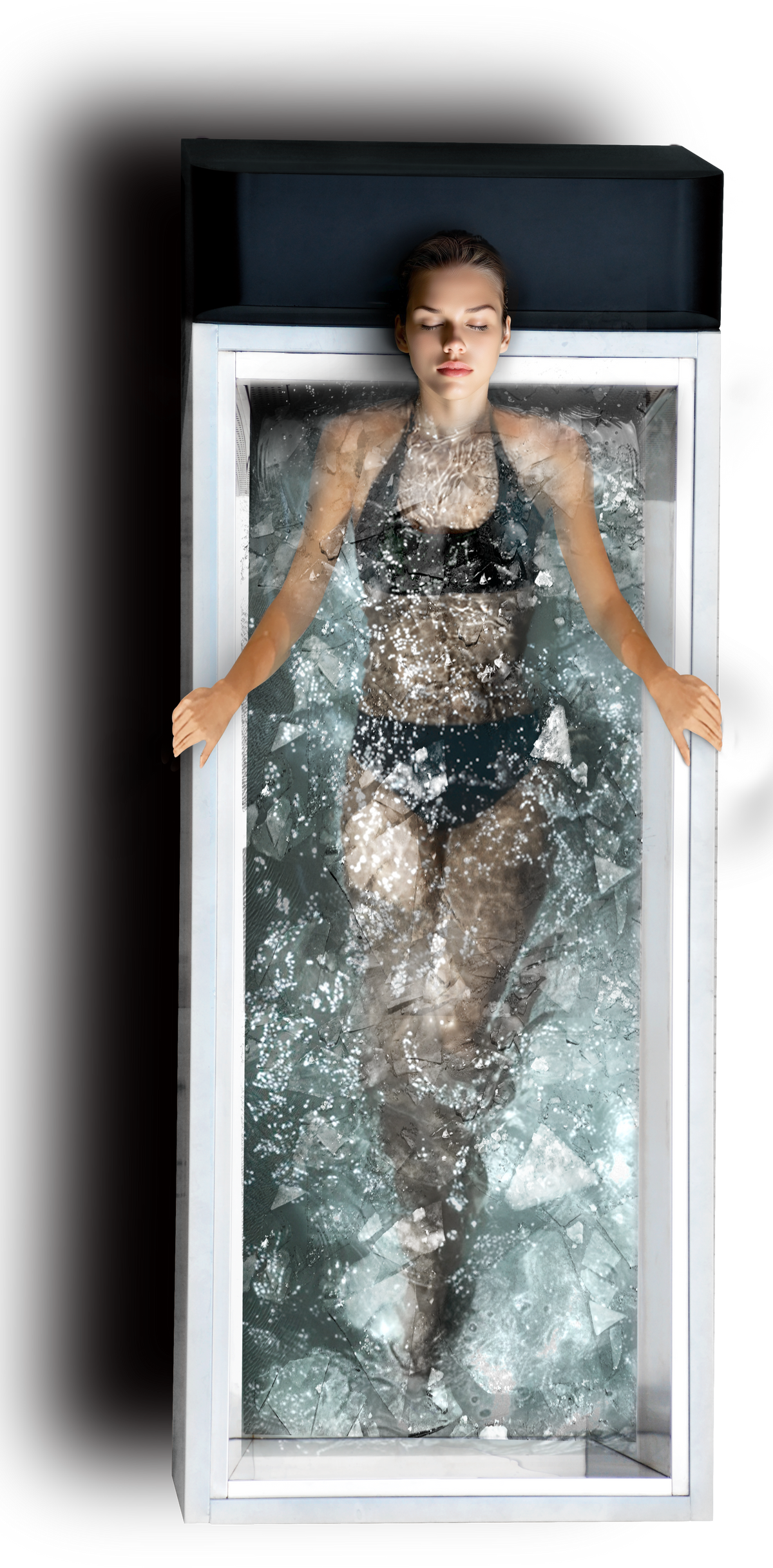 True 0°C Cold Plunge Ice Bath